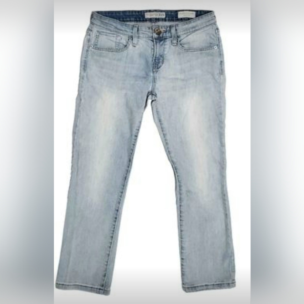 Vintage Guess Light Blue Jeans Sarah Fit Womens Pants Size 28 Skinny Metal G Tab